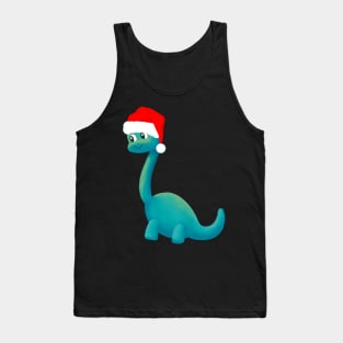 Dinosaur Santasaurus Tank Top